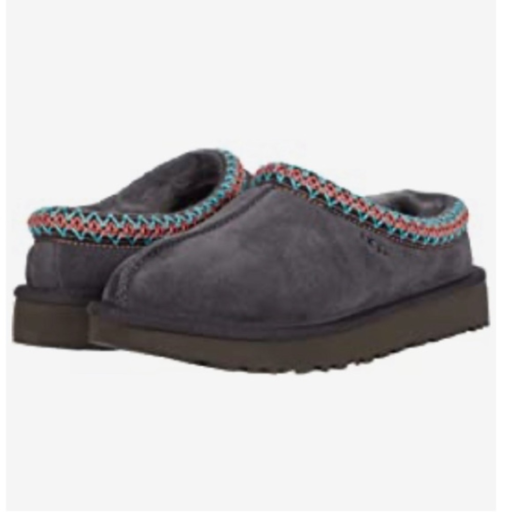 UGG Tasman Women’s dark grey slipper size 8 NIB
